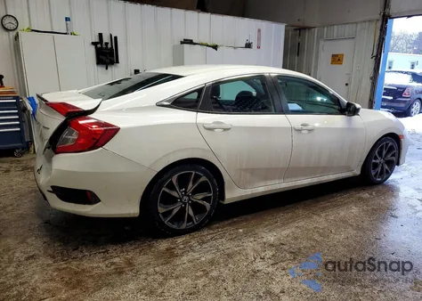 2019 Honda Civic Sport from USA, damaged, VIN 2HGFC2F88KH522868
